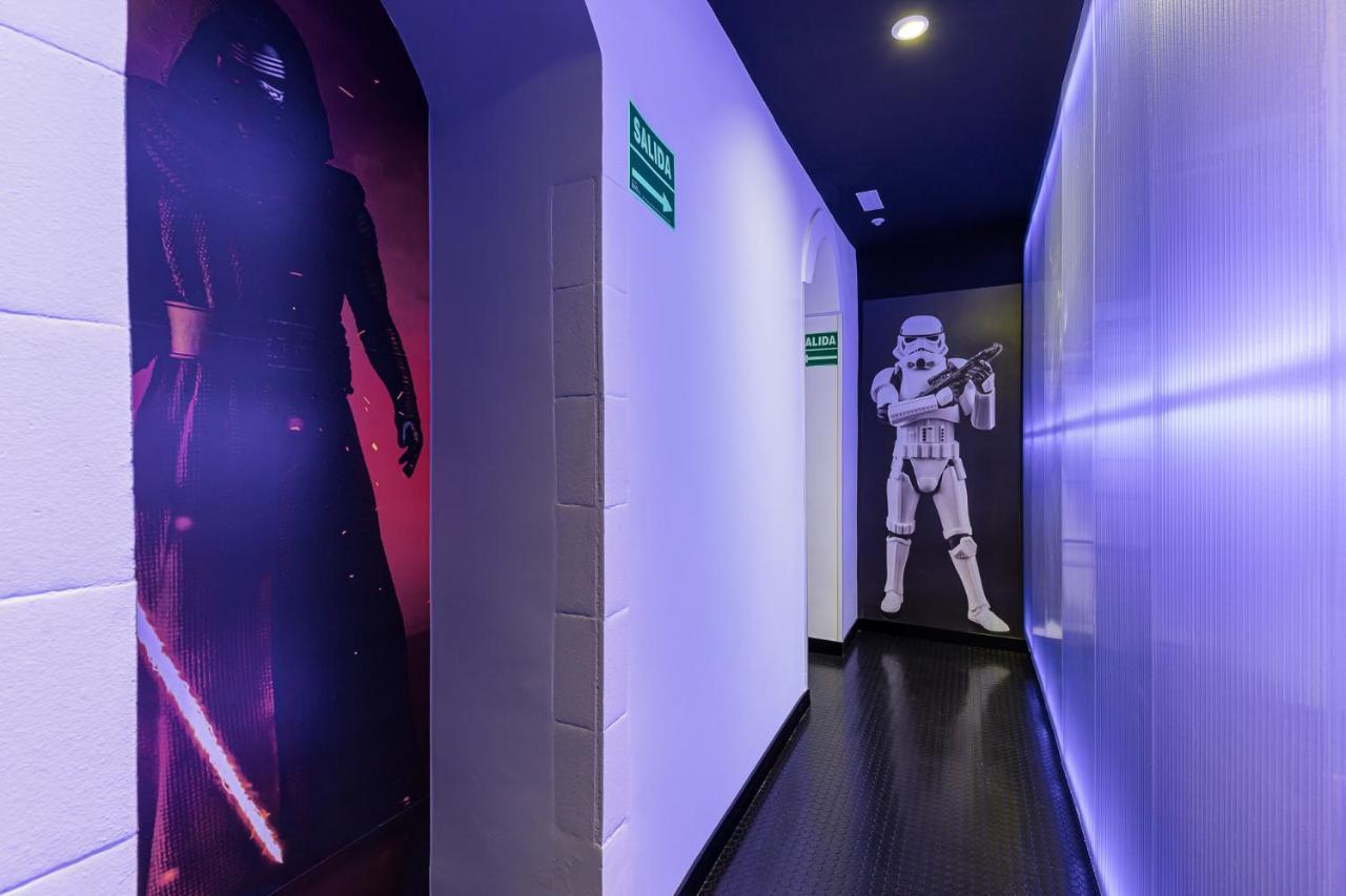 Art Seven Hostel Capsules Madrid Ngoại thất bức ảnh